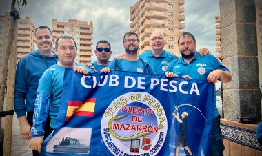 Tres de tres. Club de Pesca Puerto de Mazarrón