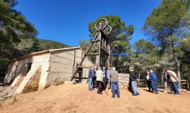 Medio Ambiente restaura el entorno de la Mina Santo Tomás en Calblanque para garantizar la seguridad de los visitantes y su accesibilidad