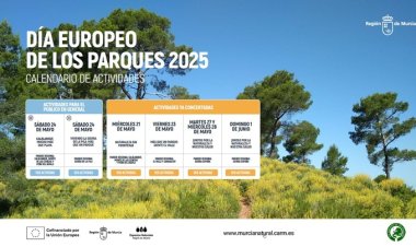 La Región de Murcia conmemora los Días Europeos de la Red Natura 2000 y de los Parques con 11 actividades en la naturaleza