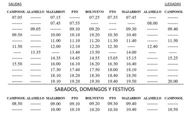 Desde la empresa de autobuses informan que la línea LORCA – ALHAMA – TOTANA – PUERTO DE MAZARRÓN sufrirá una modificación en su servicio que entrará en vigor a partir del 31 de mayo de 2025.
