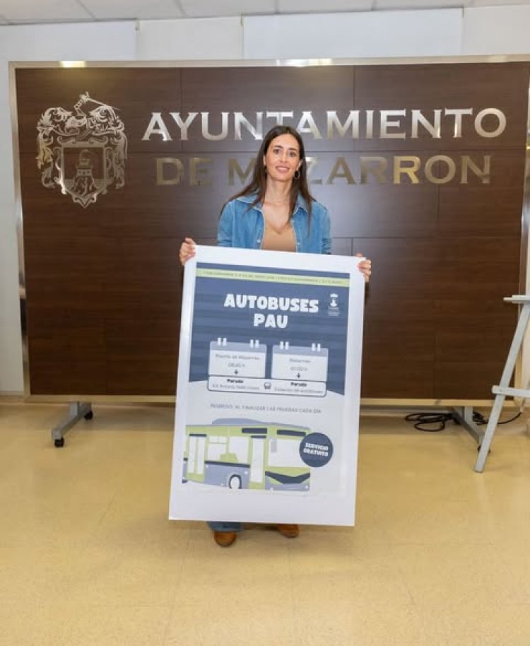 La Concejalía de Educación del Ayuntamiento de Mazarrón pone a disposición de los estudiantes un servicio gratuito de autobuses con motivo de las pruebas de acceso a la universidad (PAU).