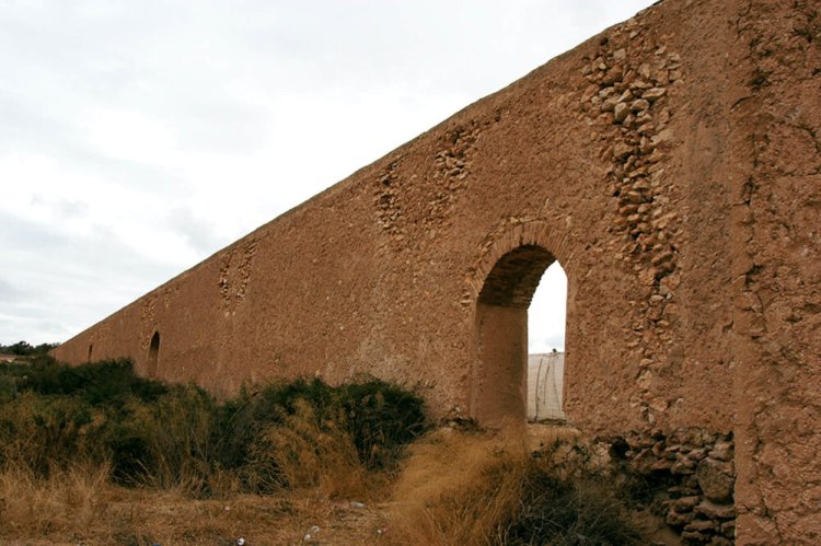 Acueducto del Arco en Mazarrón.
