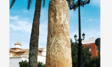 Miliario Romano en Mazarrón.