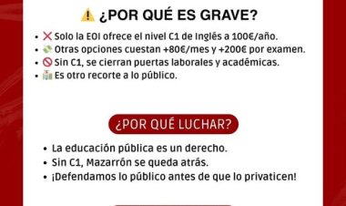 Psoe Mazarrón: ¡DEFENDAMOS NUESTRA EDUCACIÓN PÚBLICA!