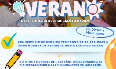 Abierto el plazo de inscripción para la Escuela de Verano 2025