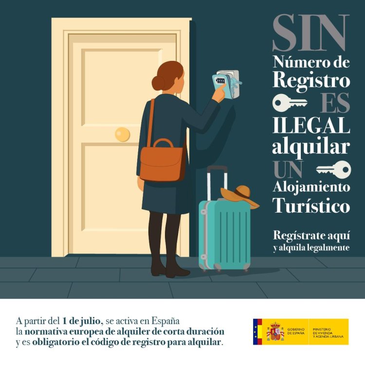 Cuenta atrás para la activación el 1 de julio del registro único de alquileres de corta duración