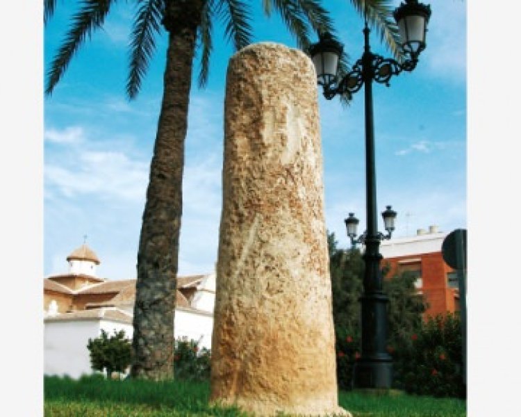 Miliario Romano en Mazarrón.