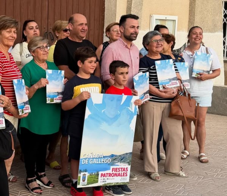 El concejal de festejos, Miguel Ángel Peña, presentó ayer viernes 6 de junio las fiestas de Cañada de Gallego