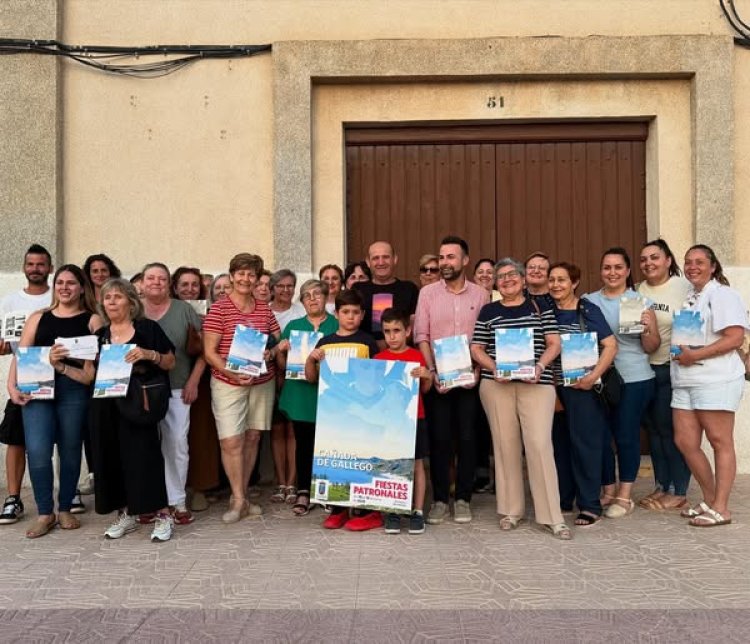 El concejal de festejos, Miguel Ángel Peña, presentó ayer viernes 6 de junio las fiestas de Cañada de Gallego
