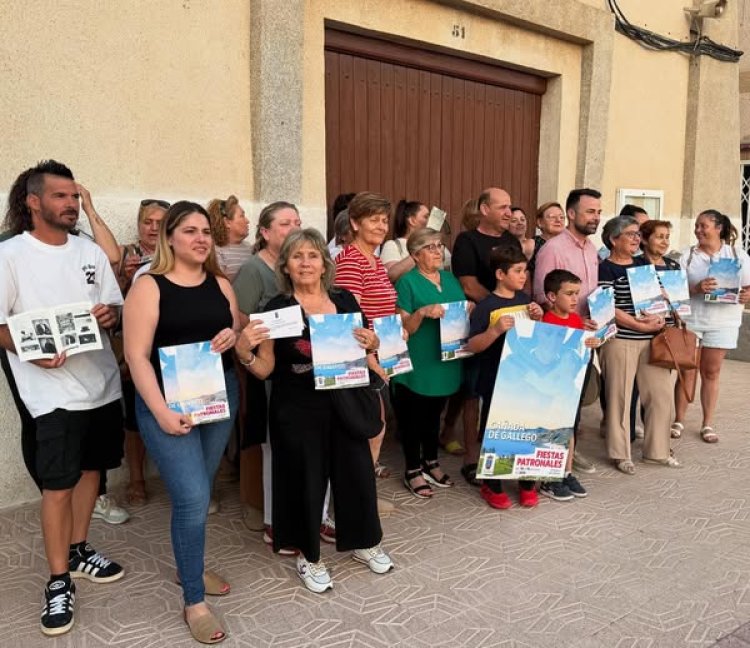El concejal de festejos, Miguel Ángel Peña, presentó ayer viernes 6 de junio las fiestas de Cañada de Gallego