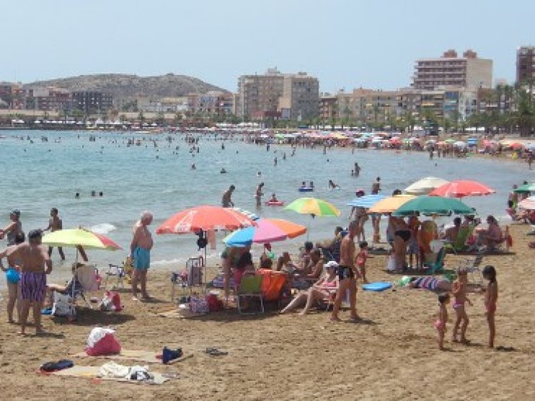 Plaza del Rihuete Puerto de Mazarrón..