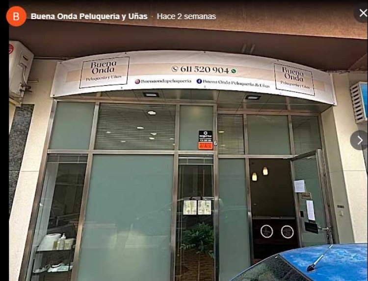 Salón de Peluqueria, manicura, belleza, cosmética, cuidado personal y uñas en Calle Francisco Oliver,  Mazarrón.  Hair and Nail Salon in Mazarrón