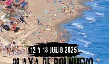 Mazarrón vive el mejor balonmano playa este fin de semana
