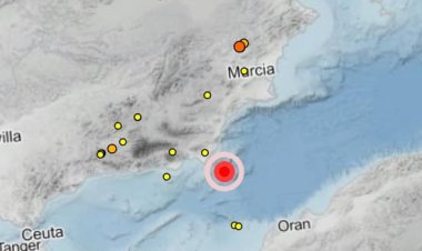 Terremoto en Almería: se registra un seísmo de magnitud de 5,5 en la provincia, se ha hecho notar en la Región de Murcia.