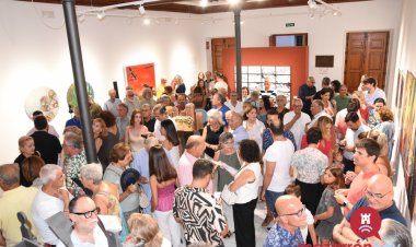 Inaugurada la  EXPOSICIÓN "VISIONES Y CULTURA DEL PAISAJE" MARES DE PAPEL