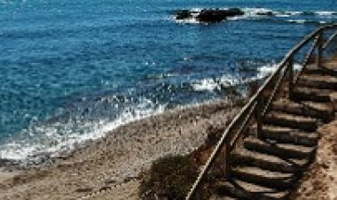 Playa de la Raja. Puerto de Mazarrón