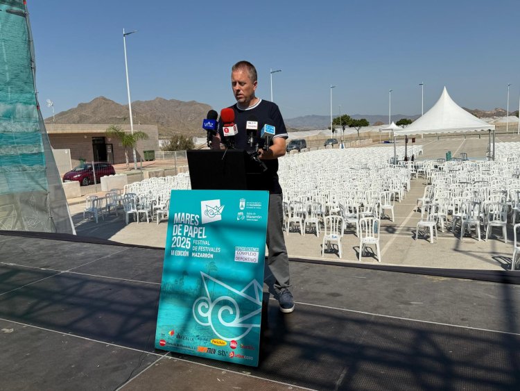 Mazarrón presenta la VI Edición de Mares de Papel, un verano lleno de cultura, música y humor