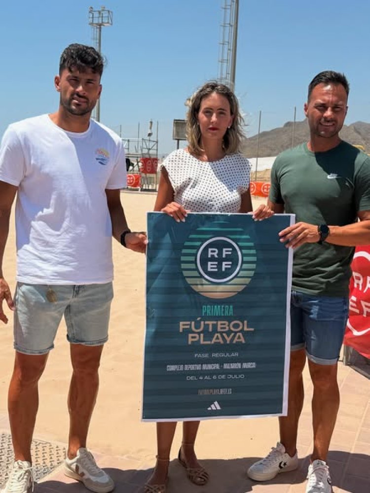 El Complejo Deportivo Media Legua acogerá este fin de semana la 1ª División de Fútbol Playa