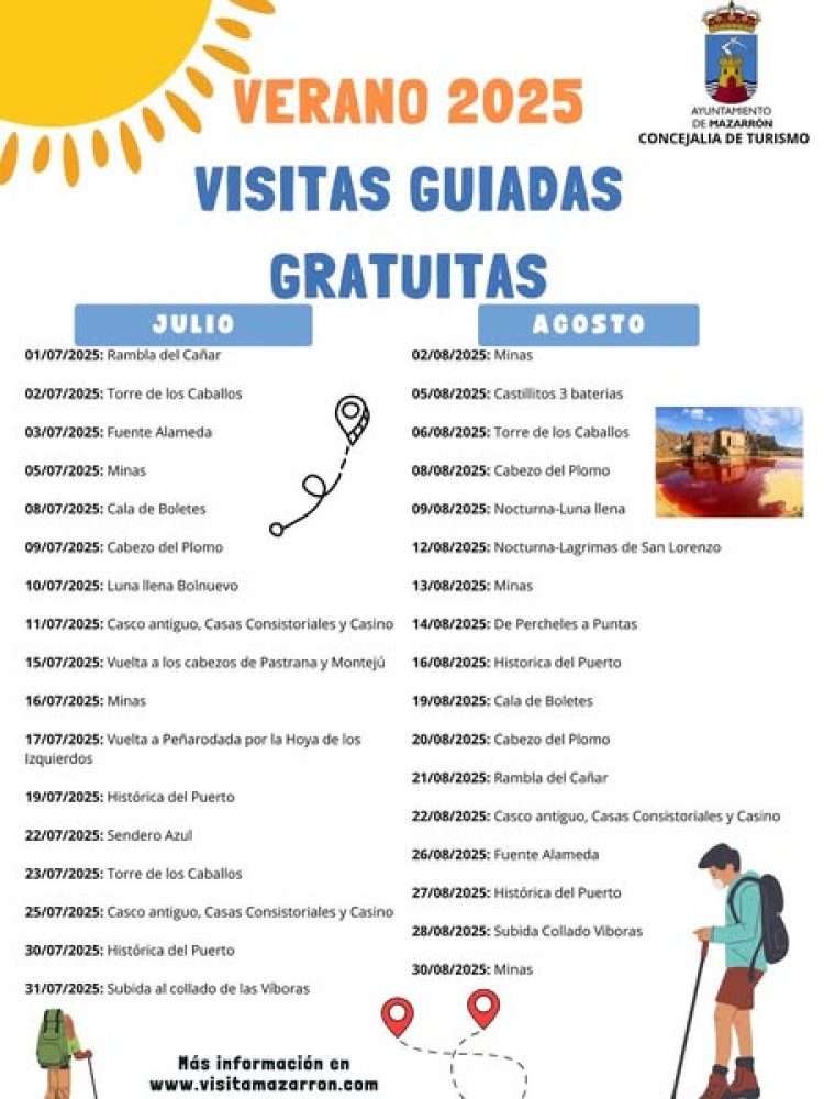 Vuelven las “Visitas Guiadas Gratuitas 2025”