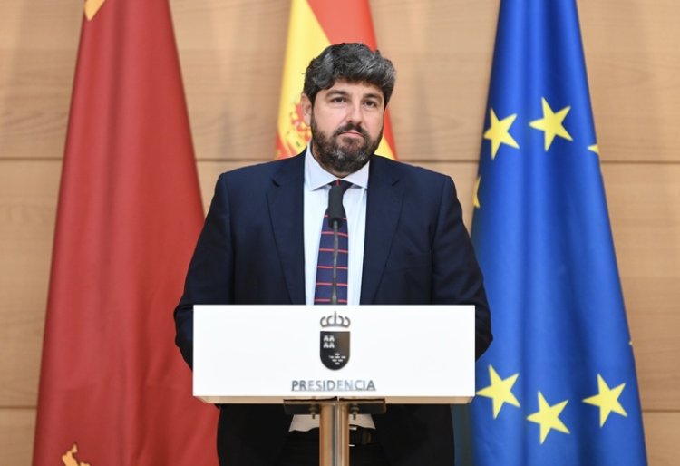 López Miras: "El pacto para la financiación singular de Cataluña es un paso más en el desmantelamiento del Estado autonómico y rompe el principio de solidaridad"