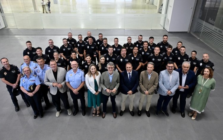 La Comunidad ha contribuido a la formación de casi 1.700 agentes de las policías locales de la Región en los cuatro últimos años