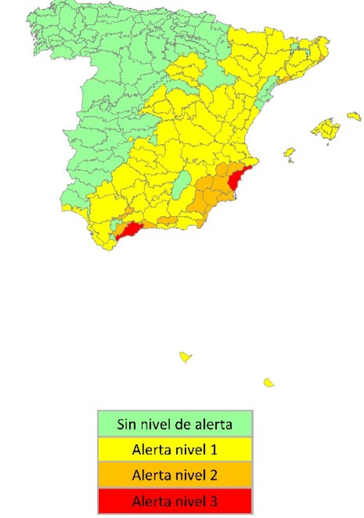 Las autoridades sanitarias advierten del riesgo por exceso de temperaturas en la Región de Murcia para hoy lunes 18