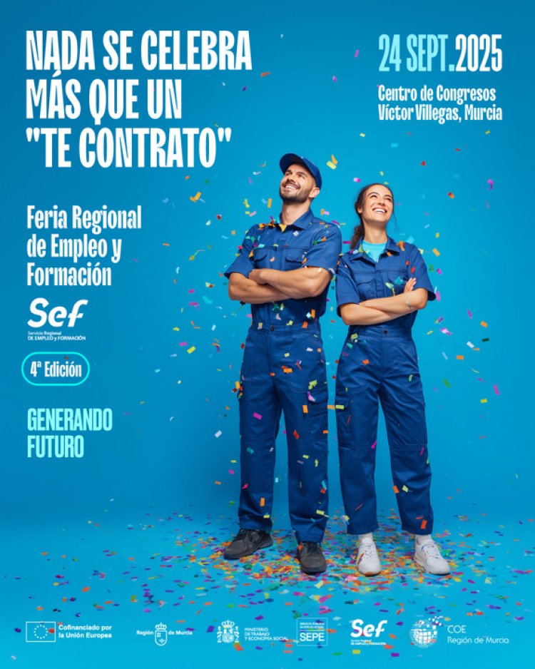 Más de 60 empresas se darán cita en la IV Feria Regional de Empleo y Formación