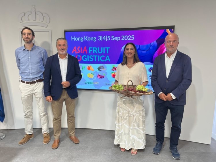 La Región de Murcia mostrará en Asia Fruit Logística de Hong Kong el sabor, la innovación y la calidad de sus mejores frutas y hortalizas