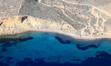 Playa Amarilla. Puerto de Mazarrón.