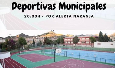 AVISO | Todas las instalaciones deportivas municipales cerrarán a las 20.00h