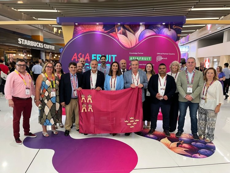 La Región exhibe su potente oferta hortofrutícola en la feria Asia Fruit Logística de Hong Kong con el objetivo de incrementar sus exportaciones