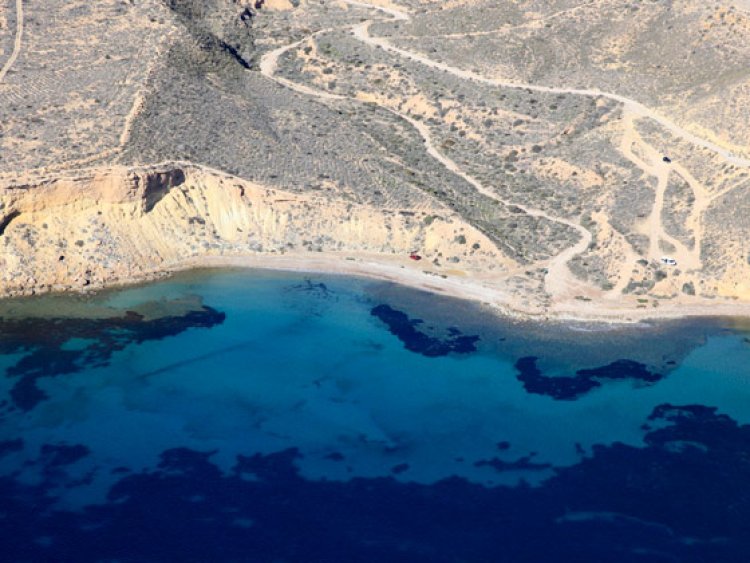 Playa Amarilla. Puerto de Mazarrón.