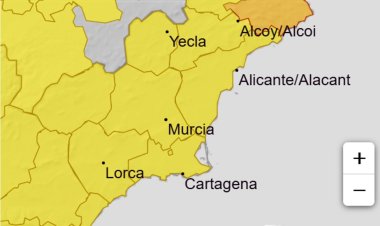 ACTUALIZACION: Lluvia de hasta 25 litros por metro cuadrado en una hora y tormentas para el jueves y emite aviso amarillo