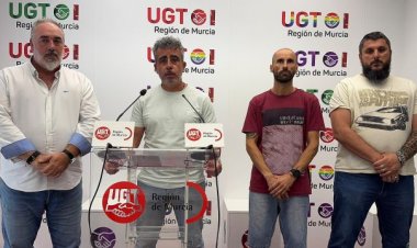 UGT exige que se garantice la continuidad de Bahía de Mazarrón, concesionaria del servicio de recogida de residuos y limpieza viaria