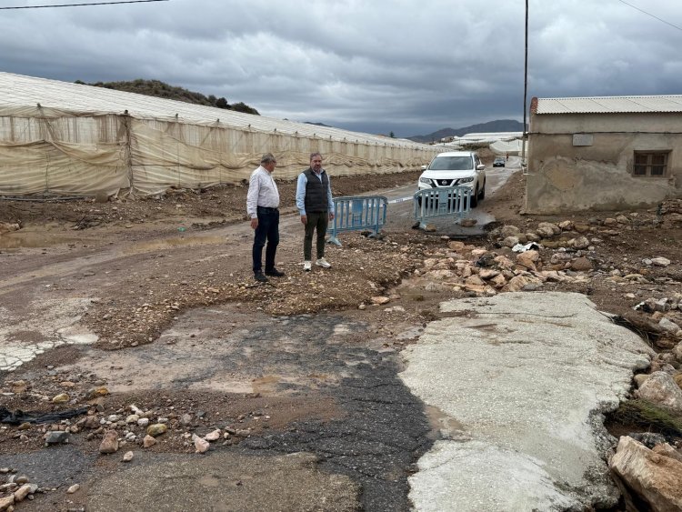Seguimiento de la DANA Alice en Mazarrón