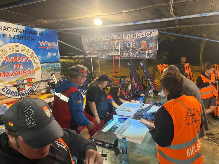 Jesús Rodríguez y José Antonio Fernández, de Melilla, se coronan campeones del XIX Open Nacional de Pesca Bahía de Mazarrón