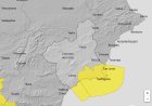 Meteorología informa de fenómeno meteorológico adverso por viento y fenómenos costeros en la Región de Murcia.