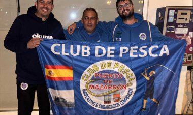 NUEVOS LOGROS PARA EL CLUB DE PESCA PUERTO DE MAZARRÓN
