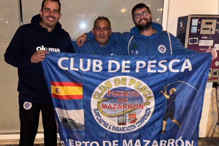 NUEVOS LOGROS PARA EL CLUB DE PESCA PUERTO DE MAZARRÓN