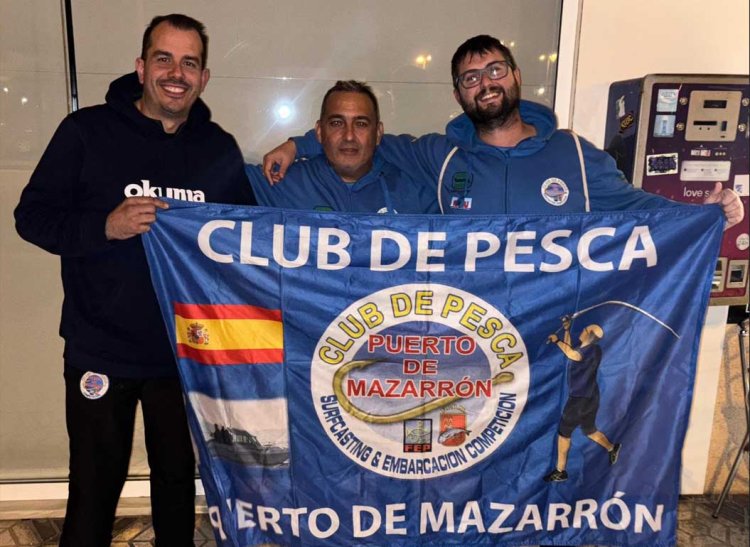 NUEVOS LOGROS PARA EL CLUB DE PESCA PUERTO DE MAZARRÓN