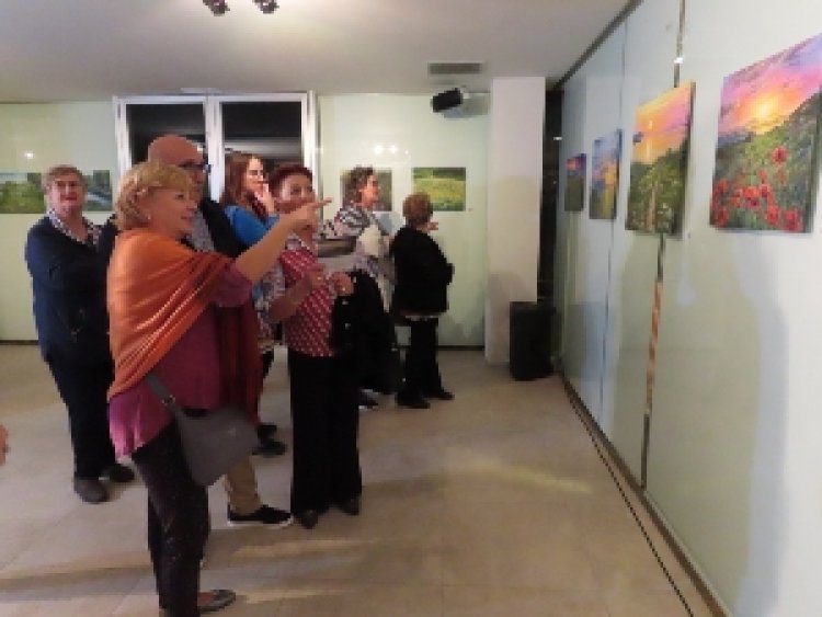 Inaugurada la exposición “Topografía Emocional”, de Natalia Nomokonova