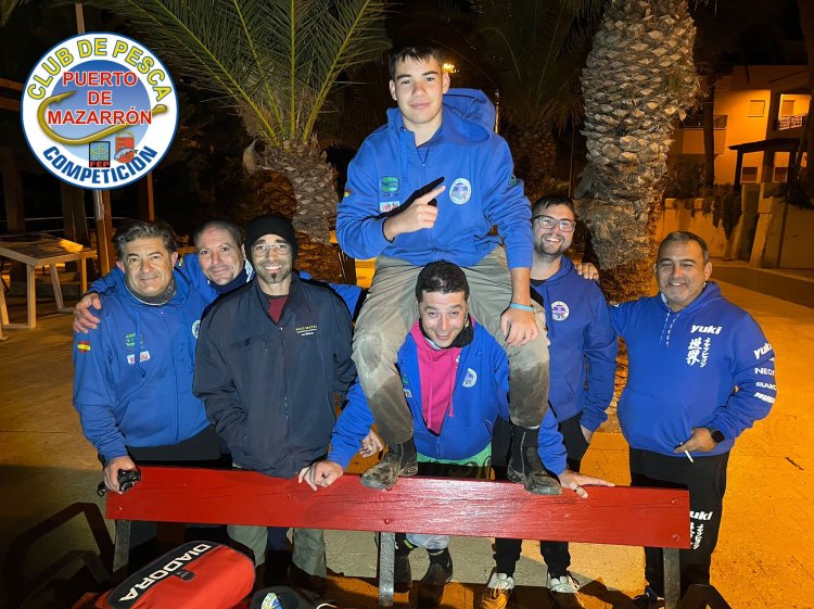 PAKICO MATEO, CAMPEÓN DE LA TEMPORADA 2025 DEL CLUB DE PESCA PUERTO DE MAZARRÓN