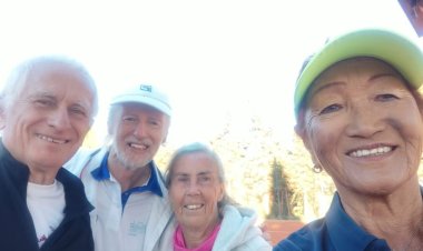 El Club de Tenis Mazarrón, disputó el torneo de veteranos ITF en la Manga