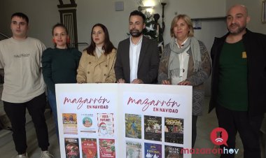 Mazarrón presenta una programación navideña con actividades en el municipio, el Puerto y las pedanías