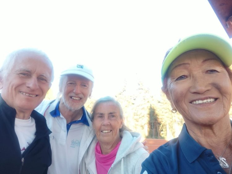 El Club de Tenis Mazarrón, disputó el torneo de veteranos ITF en la Manga