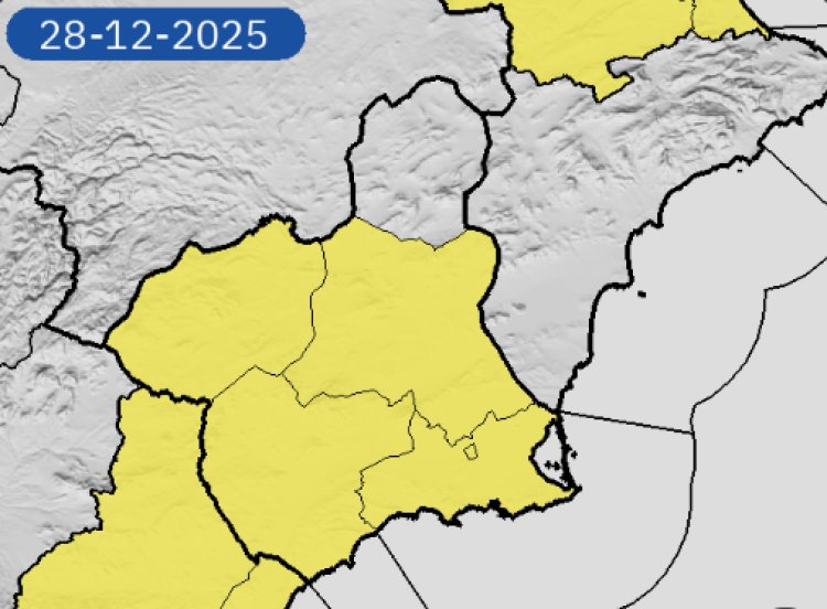 Fenómenos Meteorológicos Adversos para este domingo 28 de diciembre de 2025
