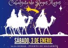 Debido a las previsiones meteorológicas, la Cabalgata de Reyes Magos se adelanta al sábado, 3 de enero, para que pequeños y mayores puedan disfrutar de este día tan especial con total seguridad.