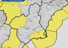 La Agencia Estatal de Meteorología informa de fenómenos meteorológicos adversos de nivel amarillo para el próximo martes en la Región de Murcia.