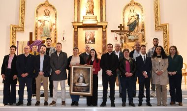 Presentado el Cartel de la Semana Santa del Puerto de Mazarrón, una obra de Tere López.