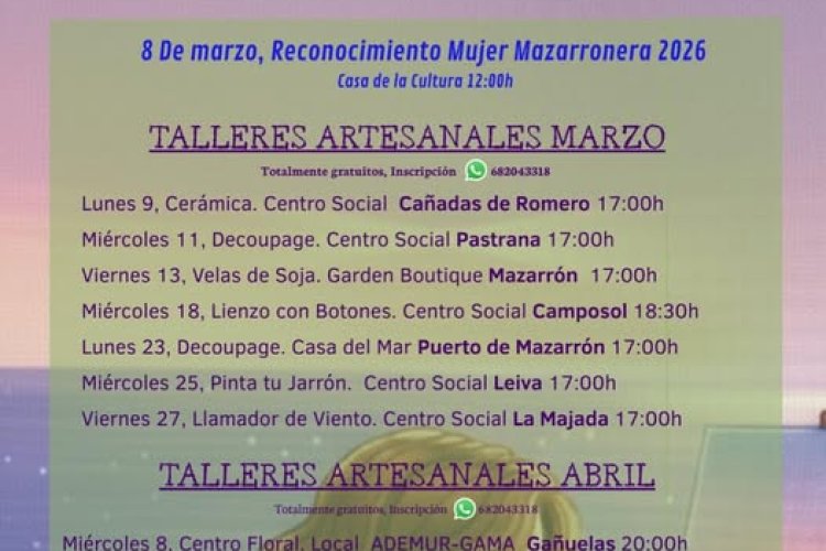 Este año celebramos el Día Internacional de la Mujer llena de creatividad, participación y reconocimiento